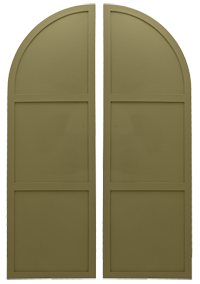 Flat Panel Full Arch Top 3 Panel
