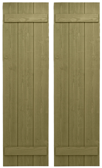 Grooved Flat Top 3 Plank