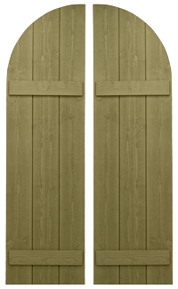 Grooved Full Arch Top 3 Plank