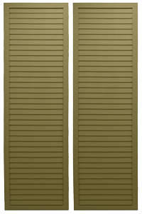 Louvered Flat Top