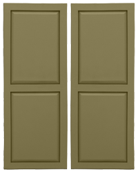 Raised Panel Shutter