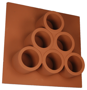 TV- 6 hole cluster