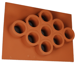 TV-9 Hole Cluster